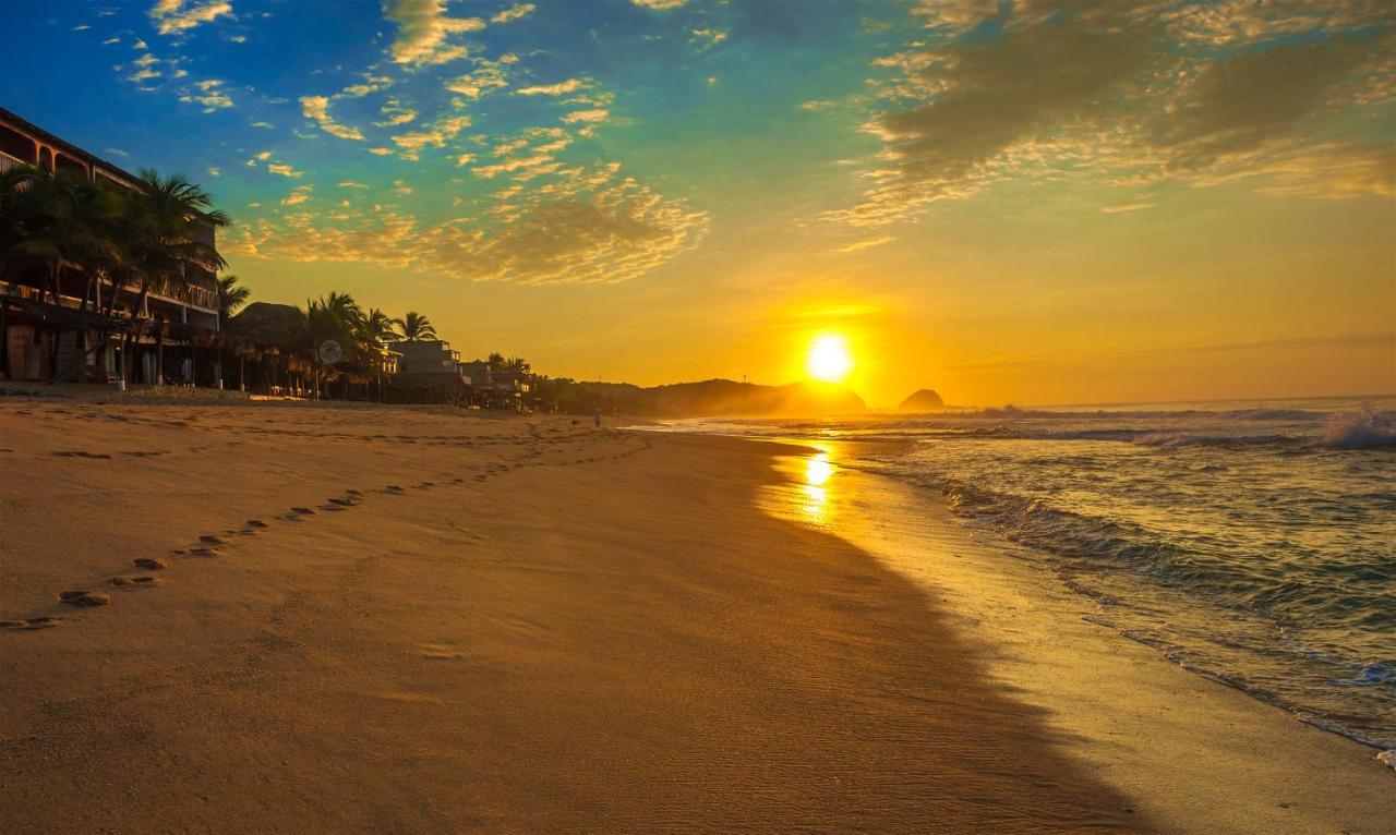 Cabanas Biuzaa Hotel Zipolite Kültér fotó